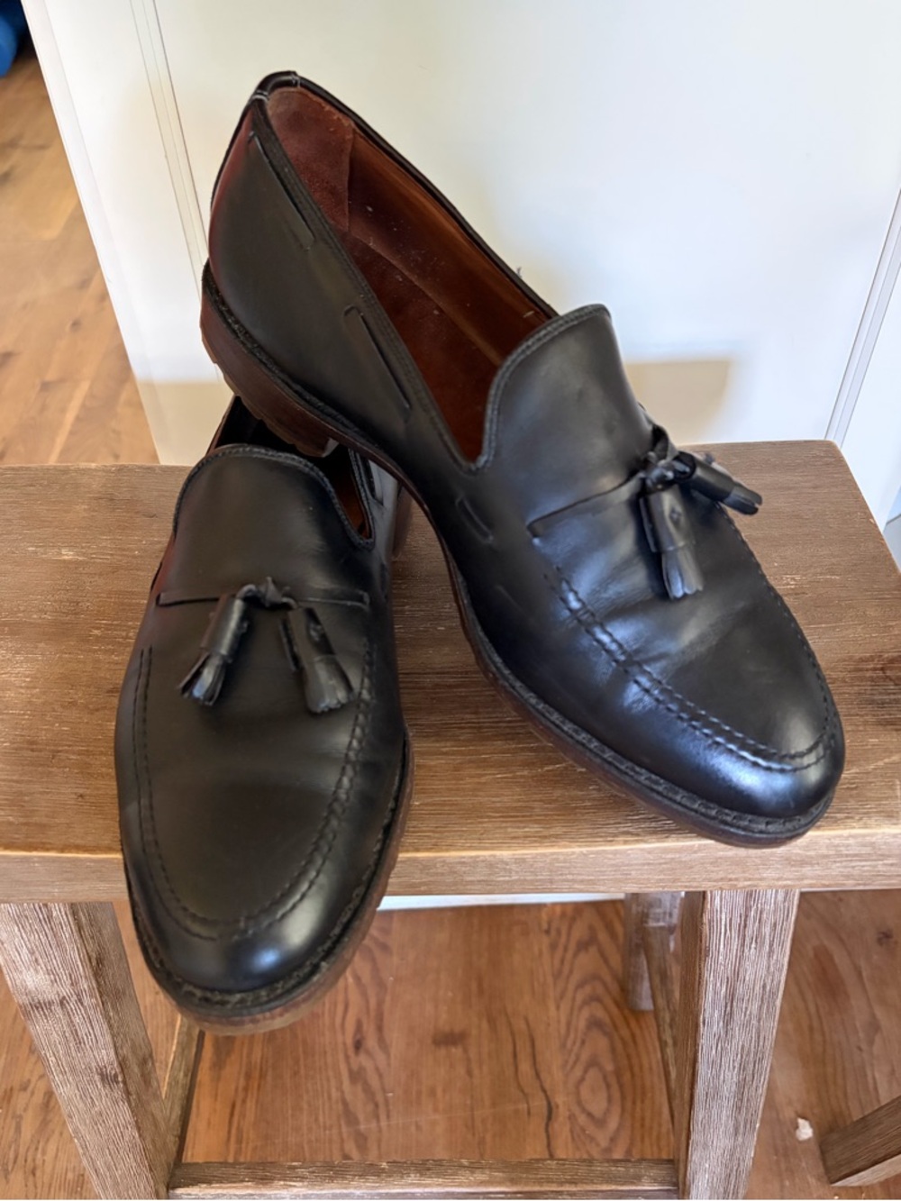 Allen Edmonds Men’s Grayson Tasseled Loafers Size 10 EEE.